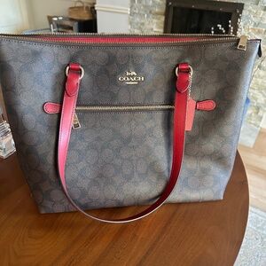 Coach Leather Tote - Brand New